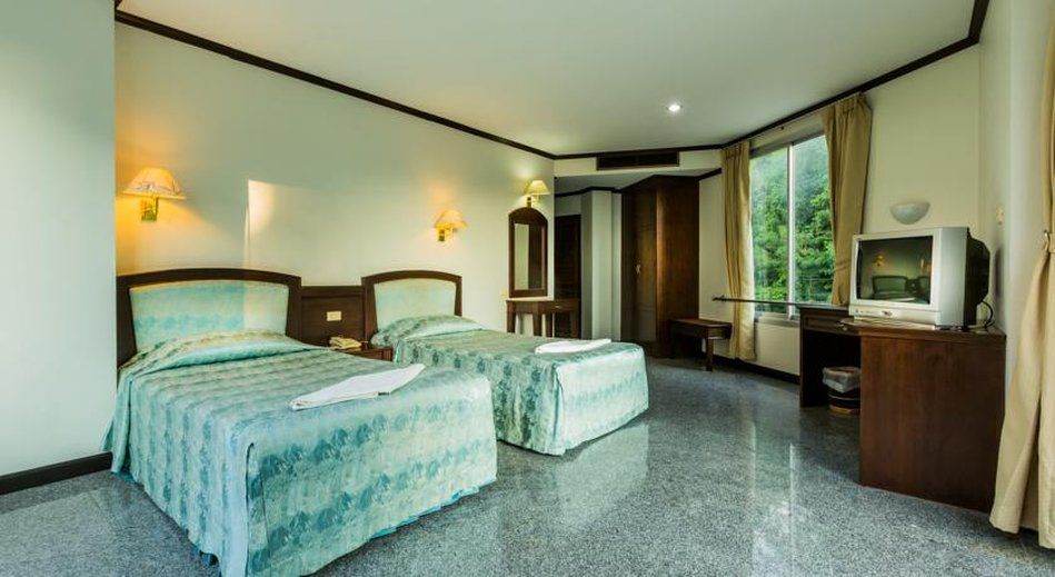 Green House Hotel Krabi town Exteriör bild