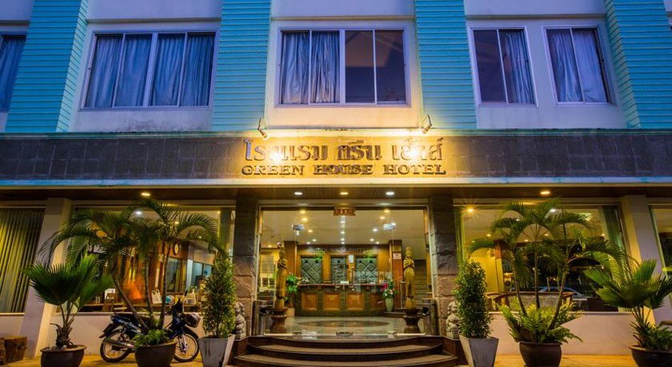 Green House Hotel Krabi town Exteriör bild