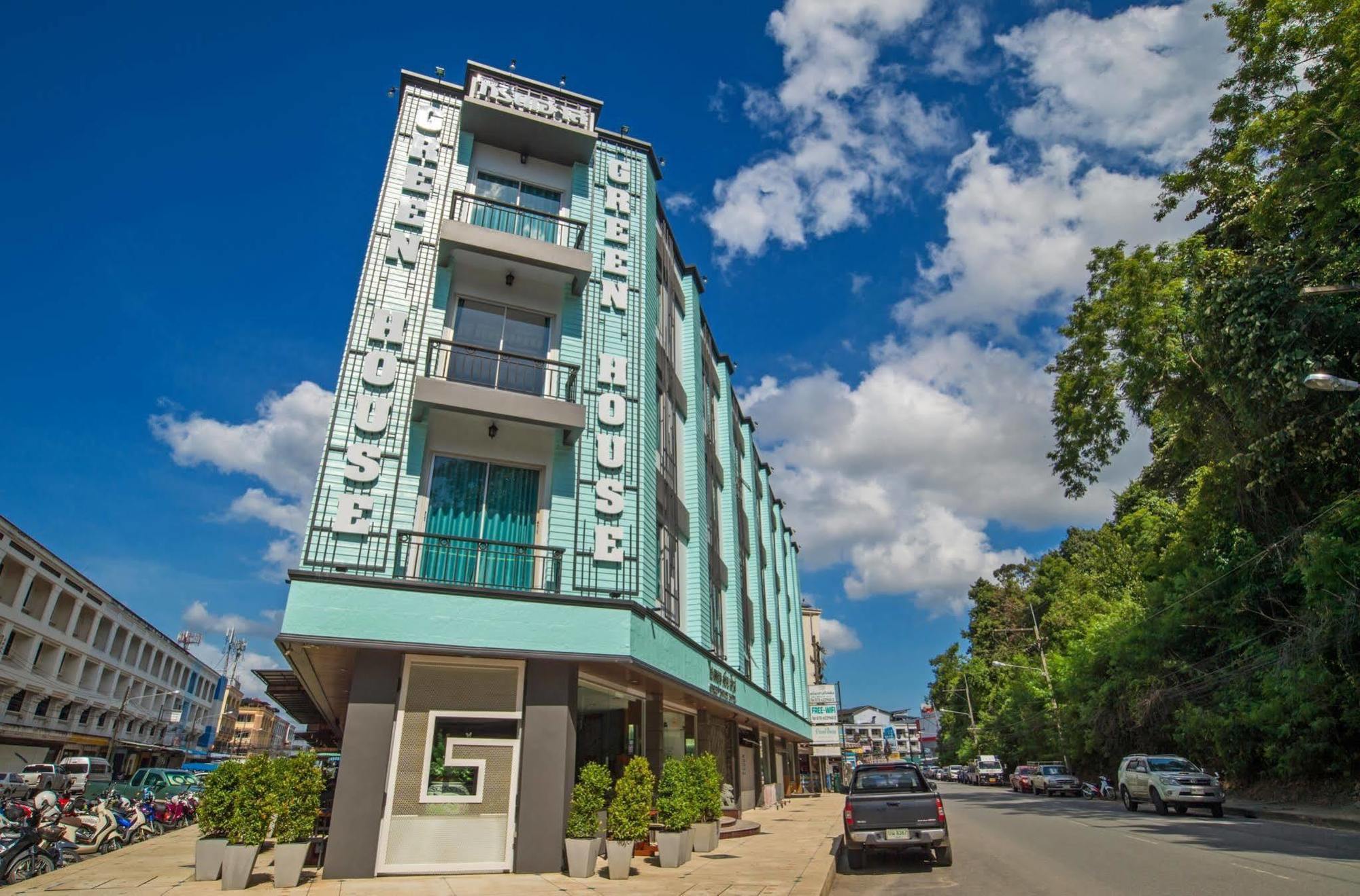 Green House Hotel Krabi town Exteriör bild