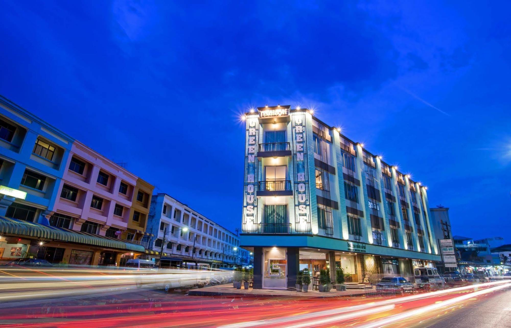 Green House Hotel Krabi town Exteriör bild