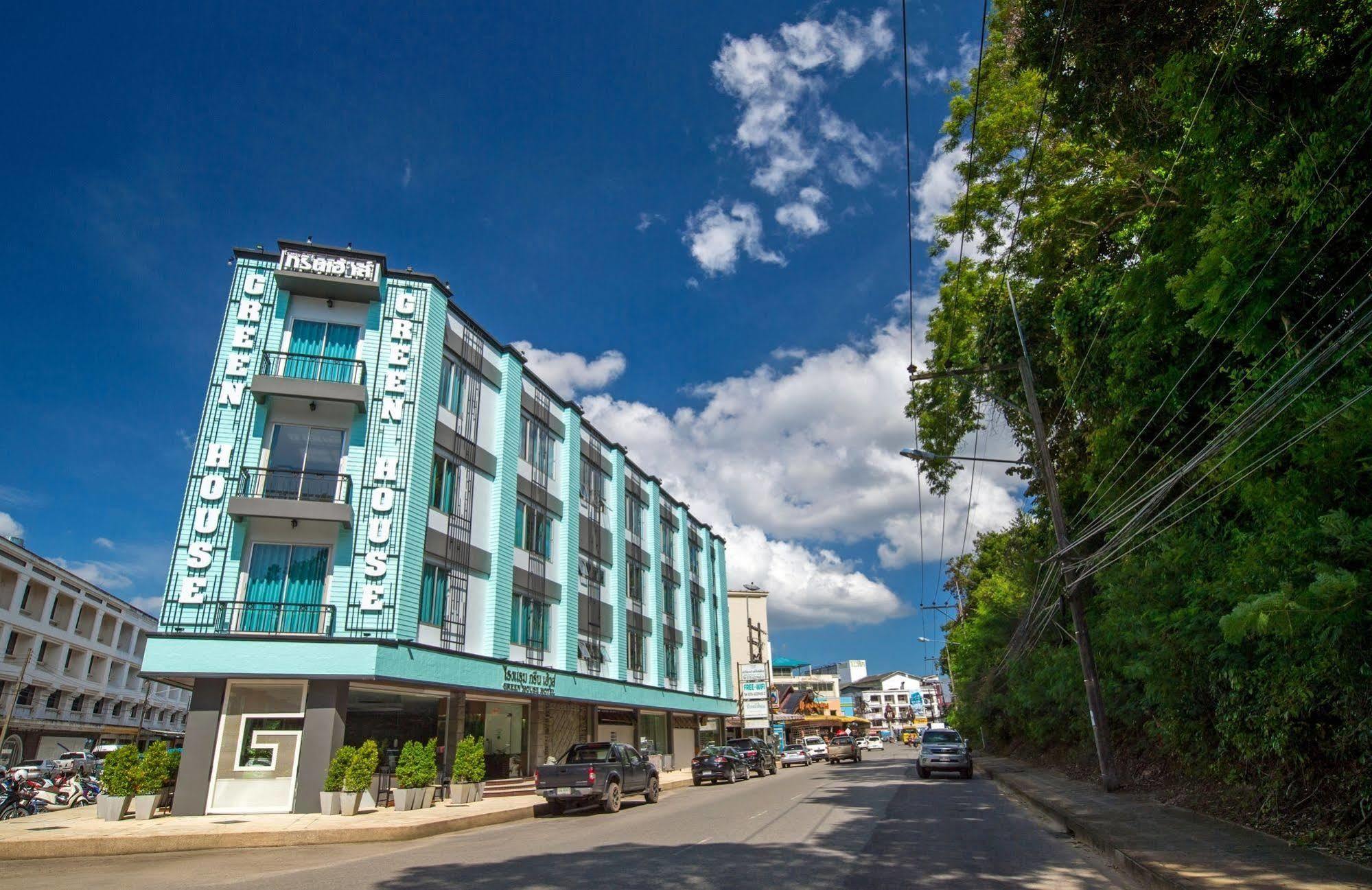 Green House Hotel Krabi town Exteriör bild